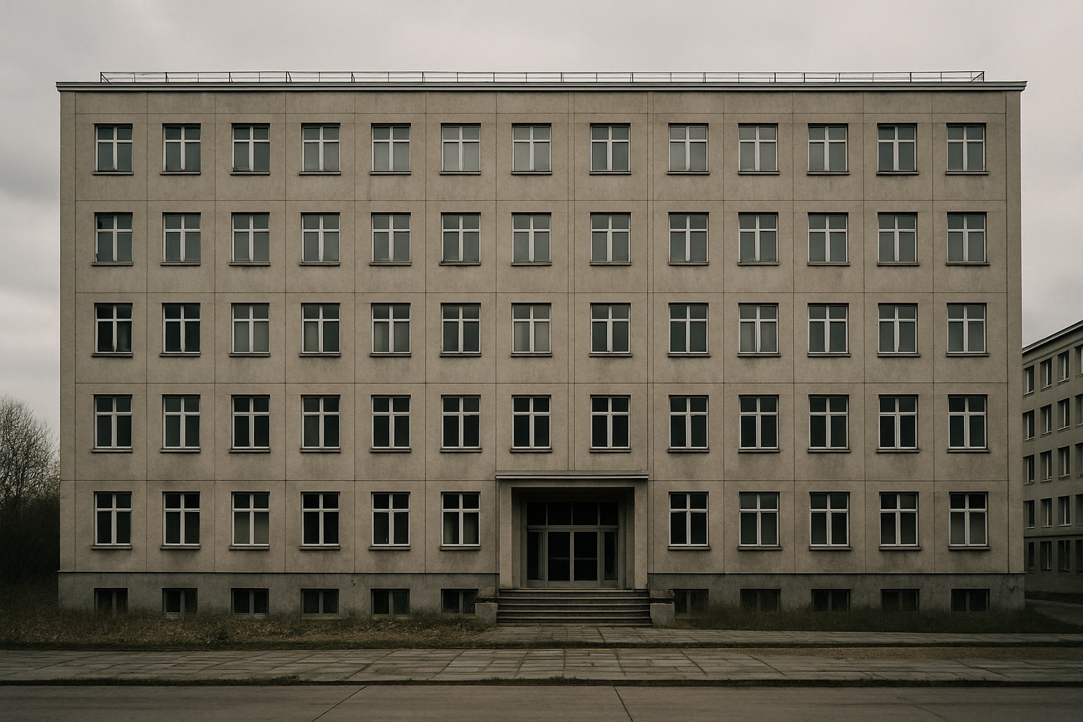 Former East German Ministry for State Security headquarters building in Lichtenberg, Berlin, now the Stasi Museum